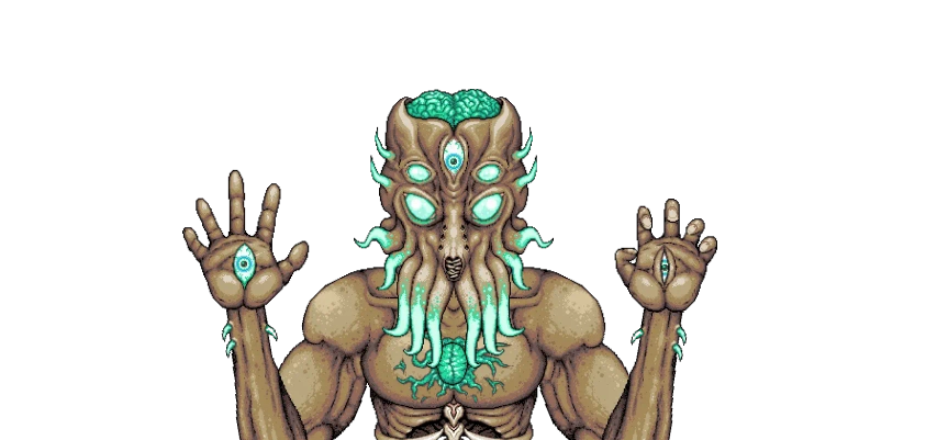 An image of a 泰拉瑞亚 character